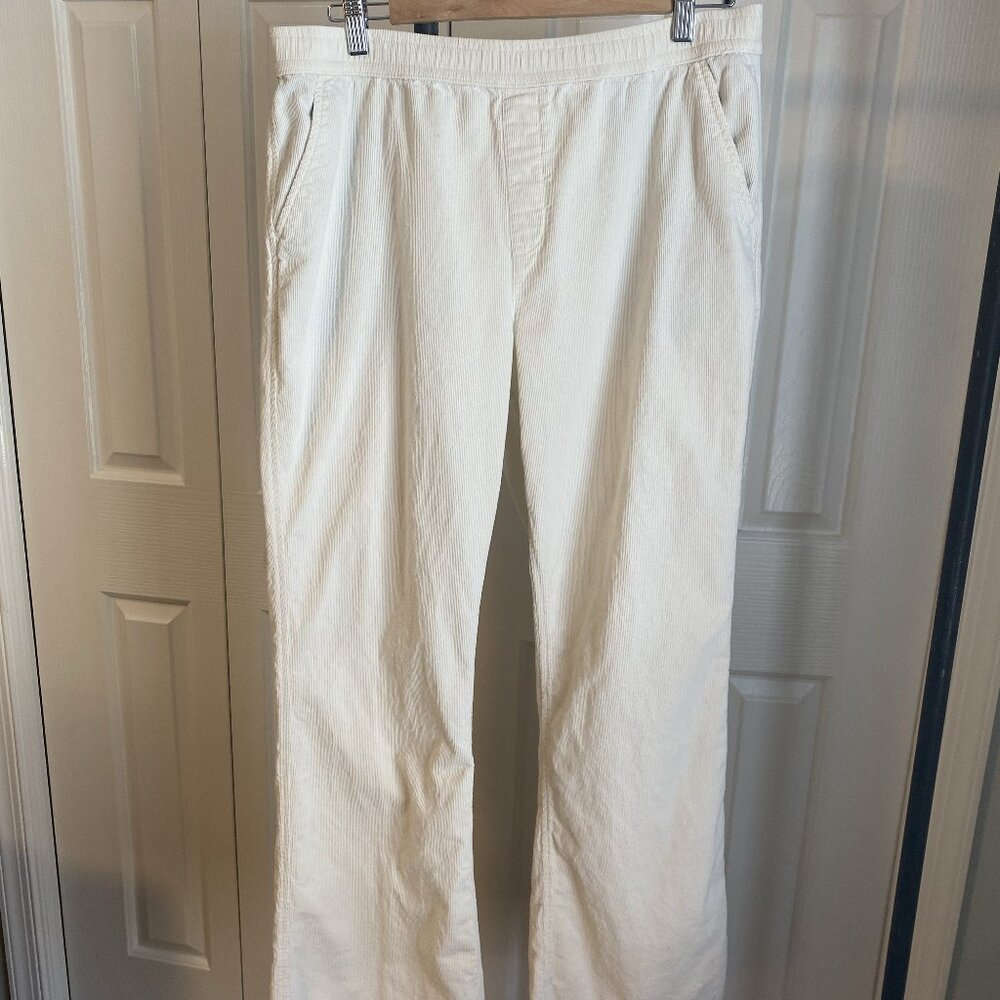 Toad & Co Scouter Cord Pull-on Pants, Cream, L